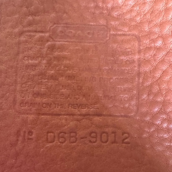 ❤️SOLD❤️Vintage Coach Russet Berkeley Drawstring 9012 - Picture 8 of 10